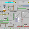 Technologická obrazovka vizualizácia výroby